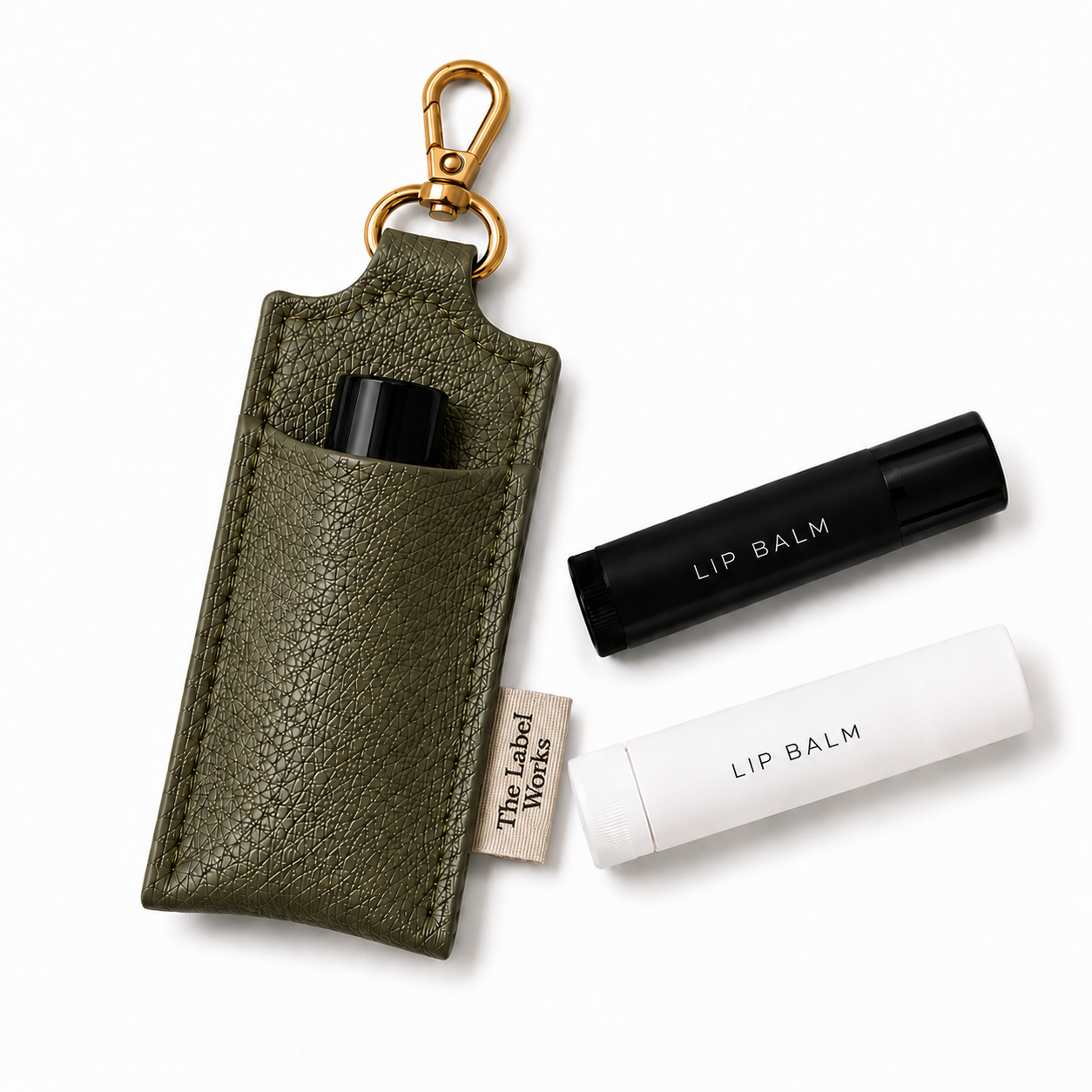 BA003 - Leather Lipstick Holder