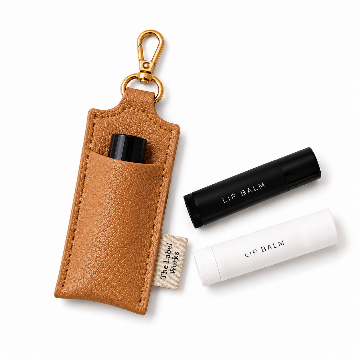 BA003 - Leather Lipstick Holder
