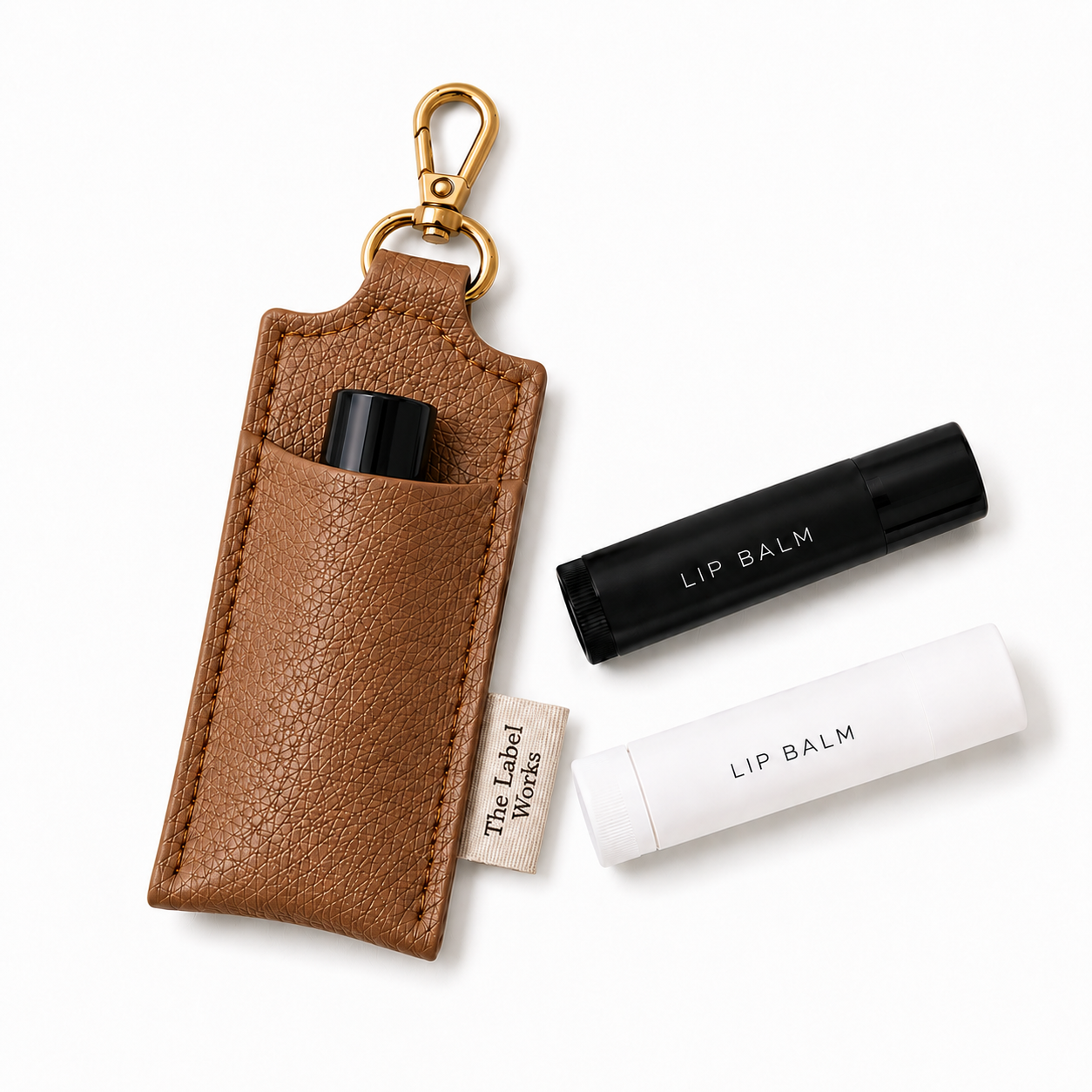 BA003 - Leather Lipstick Holder