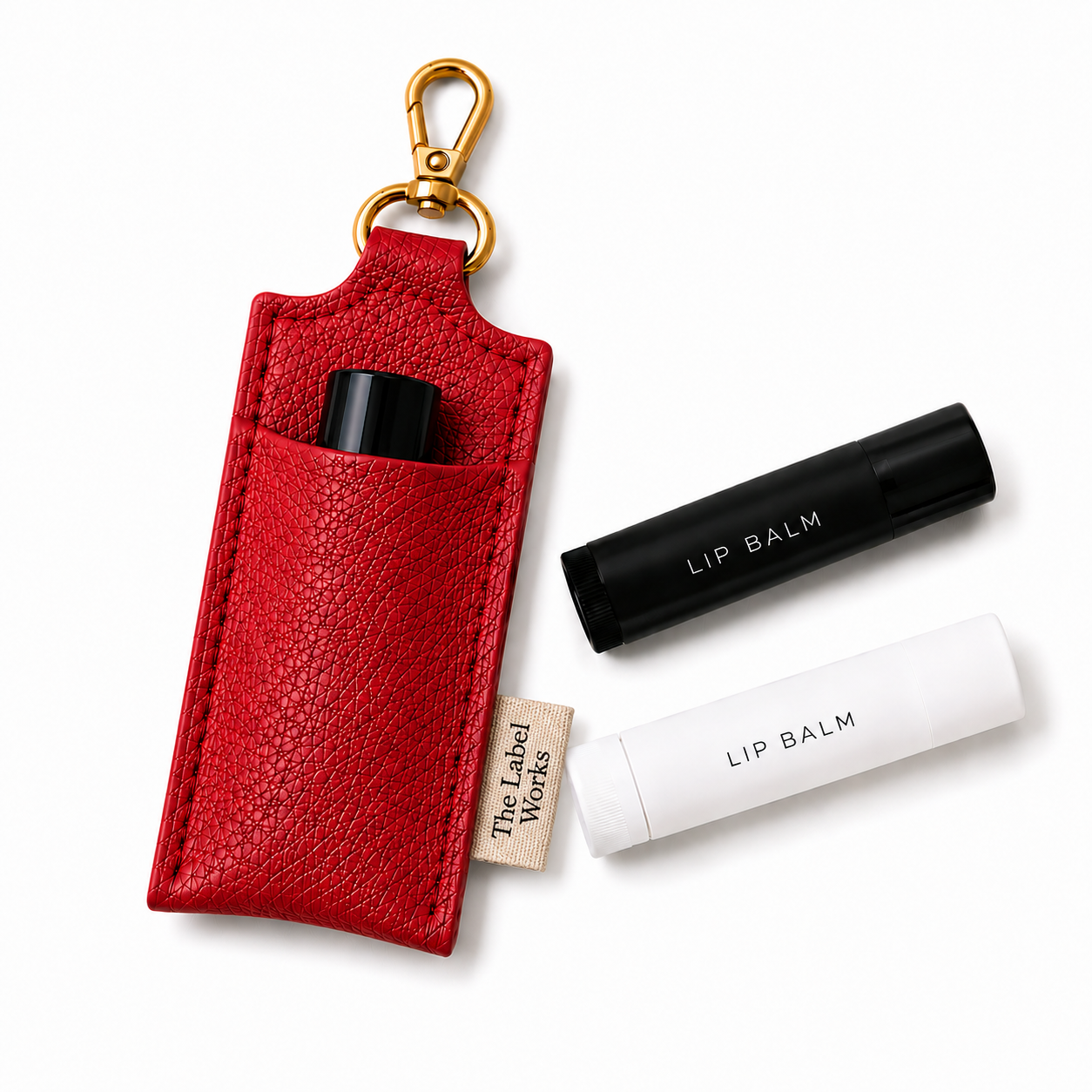 BA003 - Leather Lipstick Holder
