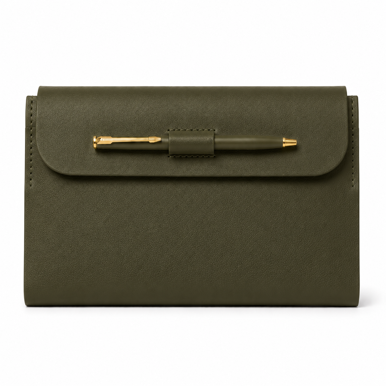 OE003 - Leather Folder with Pen Holder