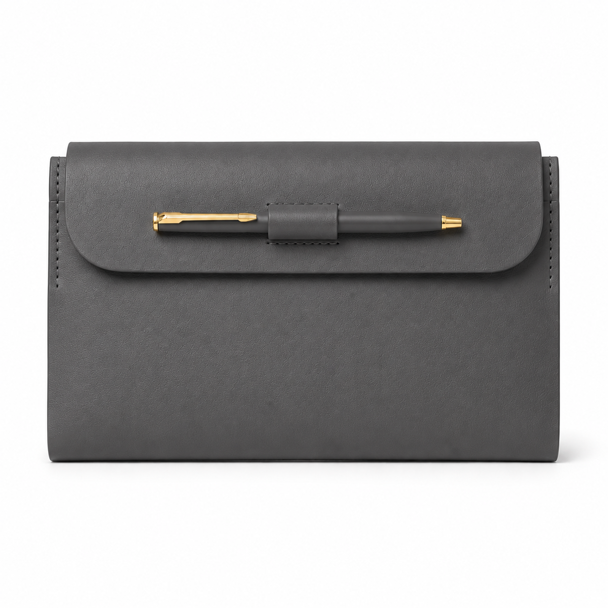OE003 - Leather Folder with Pen Holder