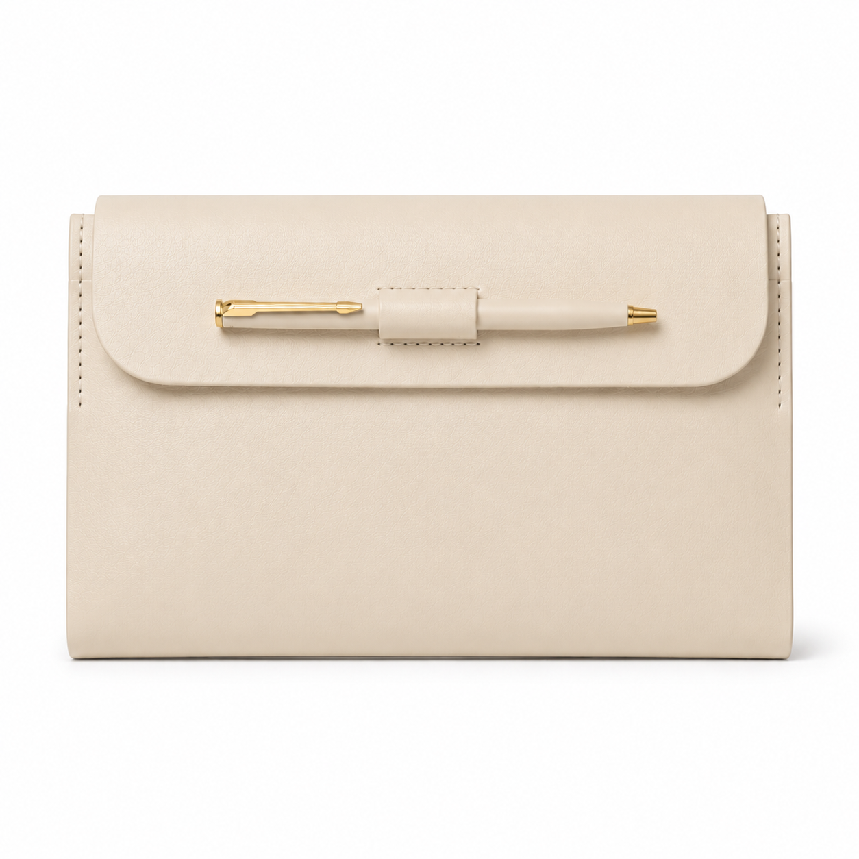 OE003 - Leather Folder with Pen Holder