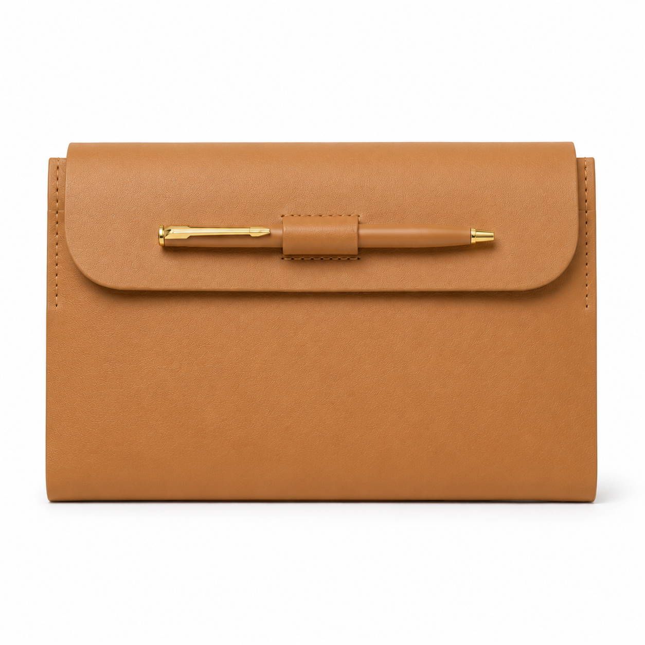 OE003 - Leather Folder with Pen Holder