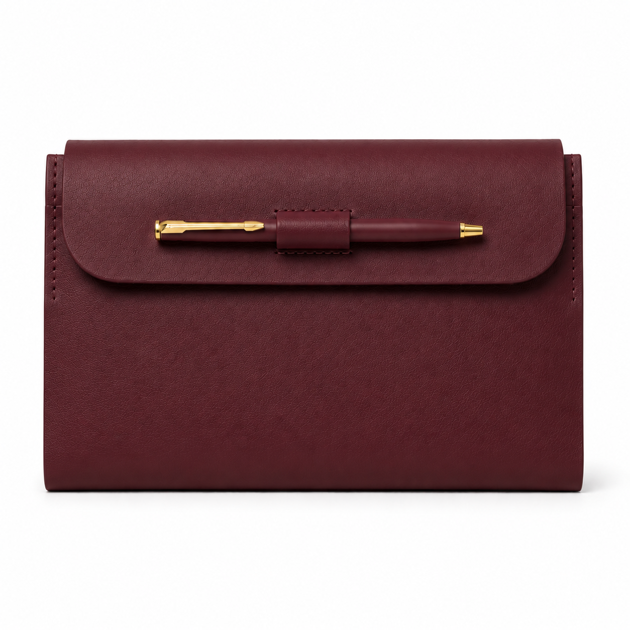 OE003 - Leather Folder with Pen Holder