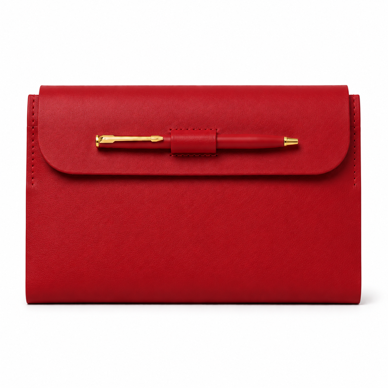 OE003 - Leather Folder with Pen Holder
