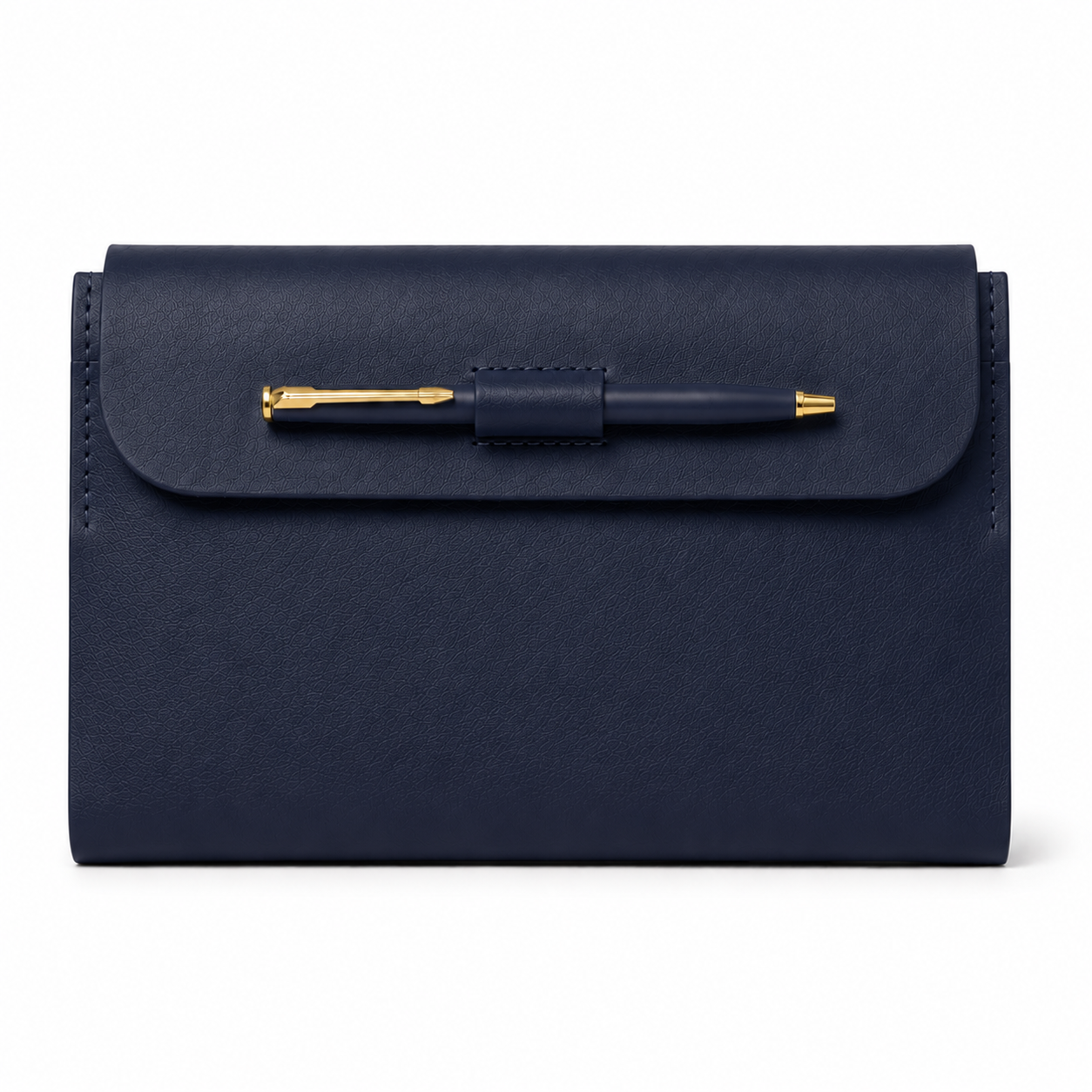 OE003 - Leather Folder with Pen Holder