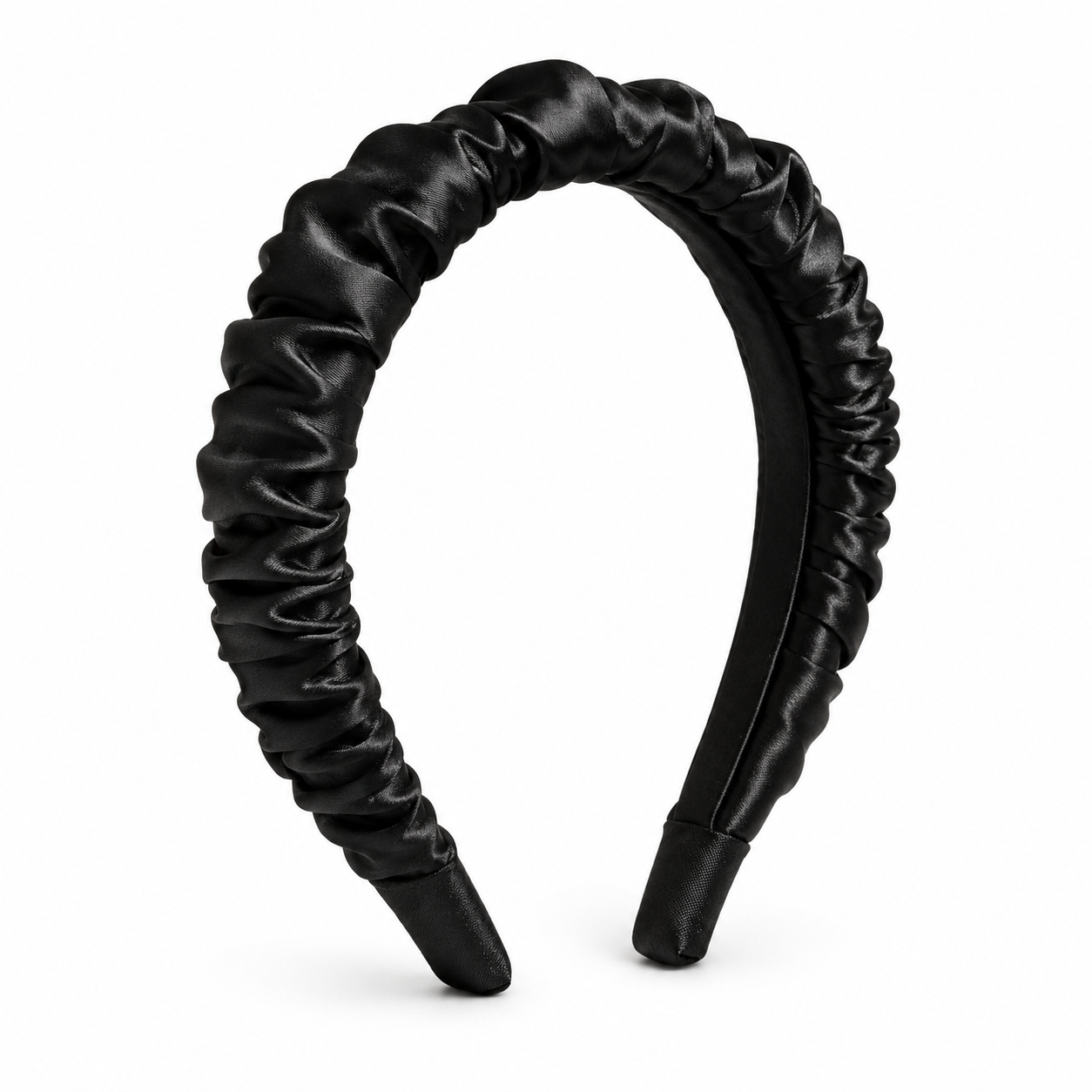 HA003 - Satin Pleated Headband