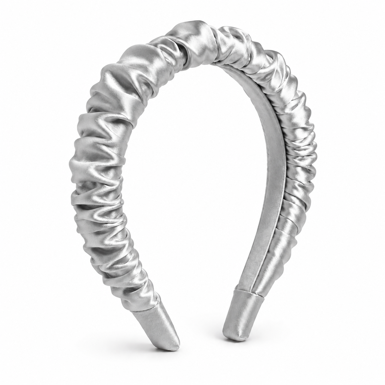 HA003 - Satin Pleated Headband