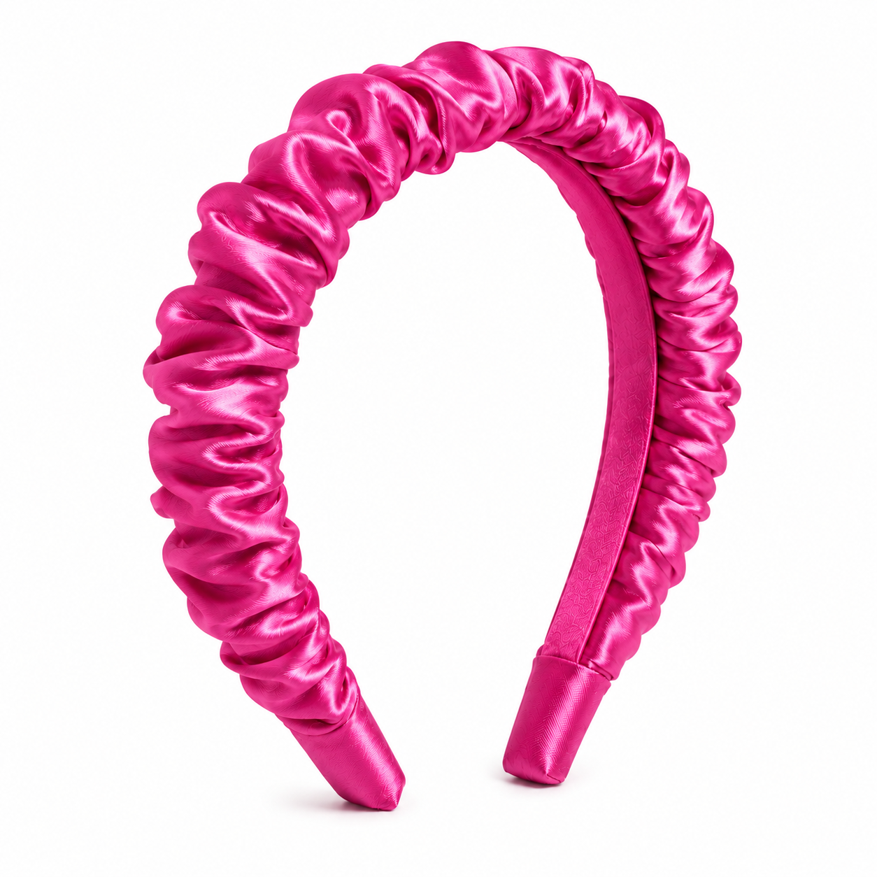 HA003 - Satin Pleated Headband