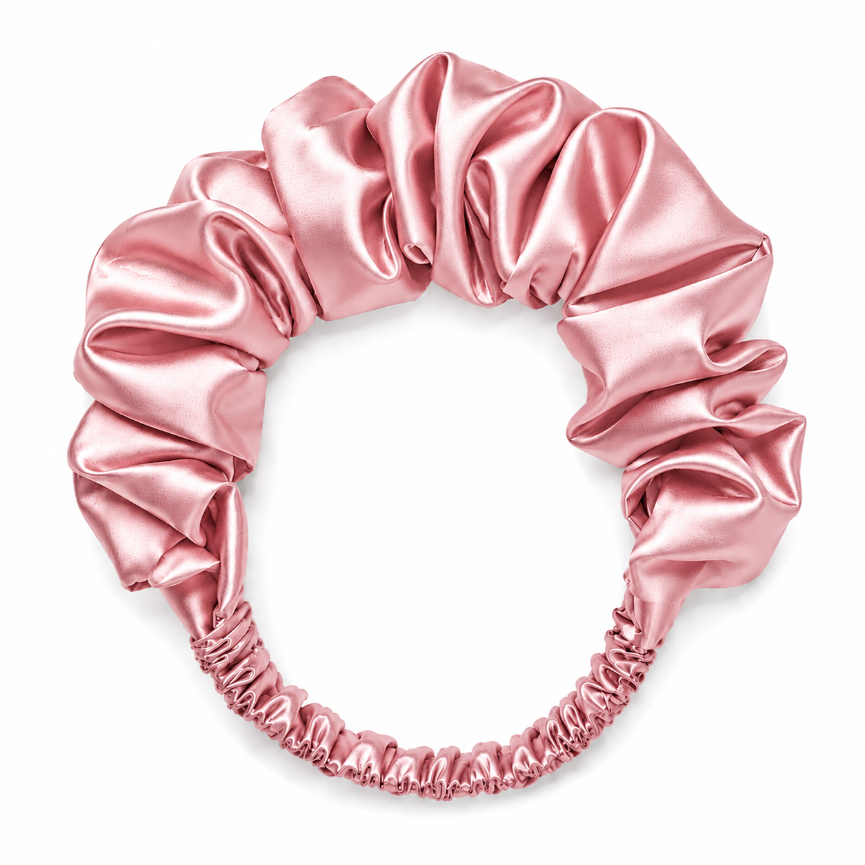 HA006 - Elastic Satin Gathered Headband