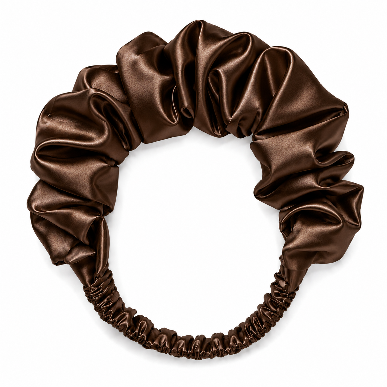 HA006 - Elastic Satin Gathered Headband