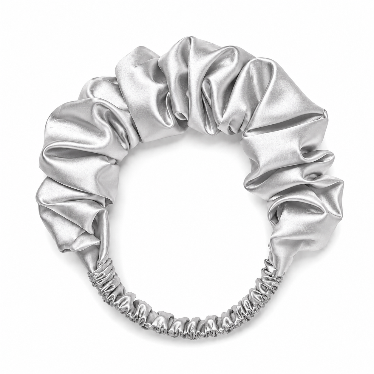 HA006 - Elastic Satin Gathered Headband