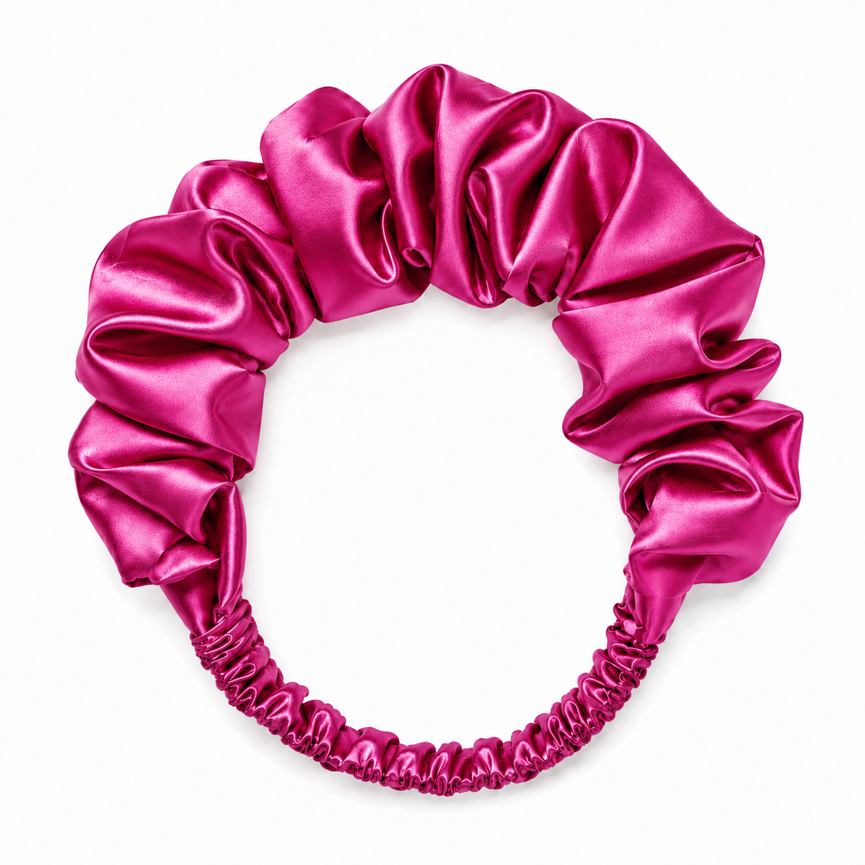 HA006 - Elastic Satin Gathered Headband