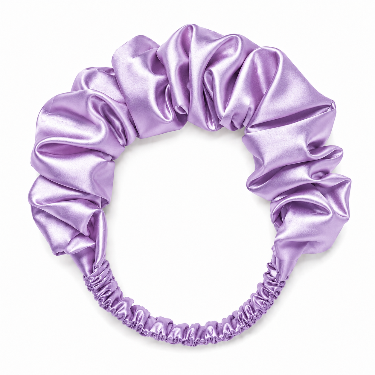 HA006 - Elastic Satin Gathered Headband