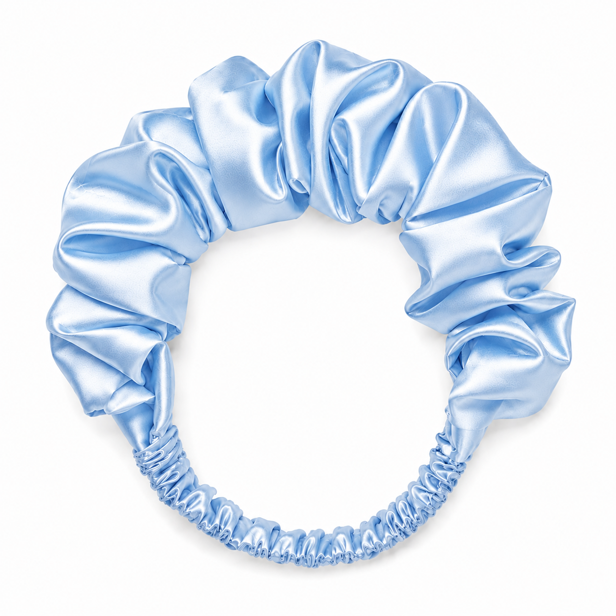 HA006 - Elastic Satin Gathered Headband