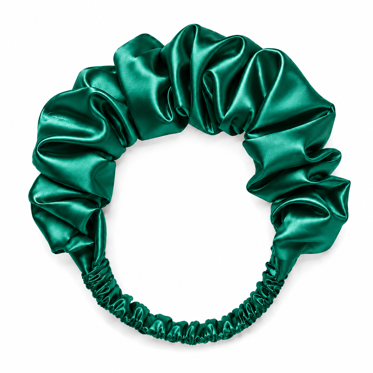 HA006 - Elastic Satin Gathered Headband