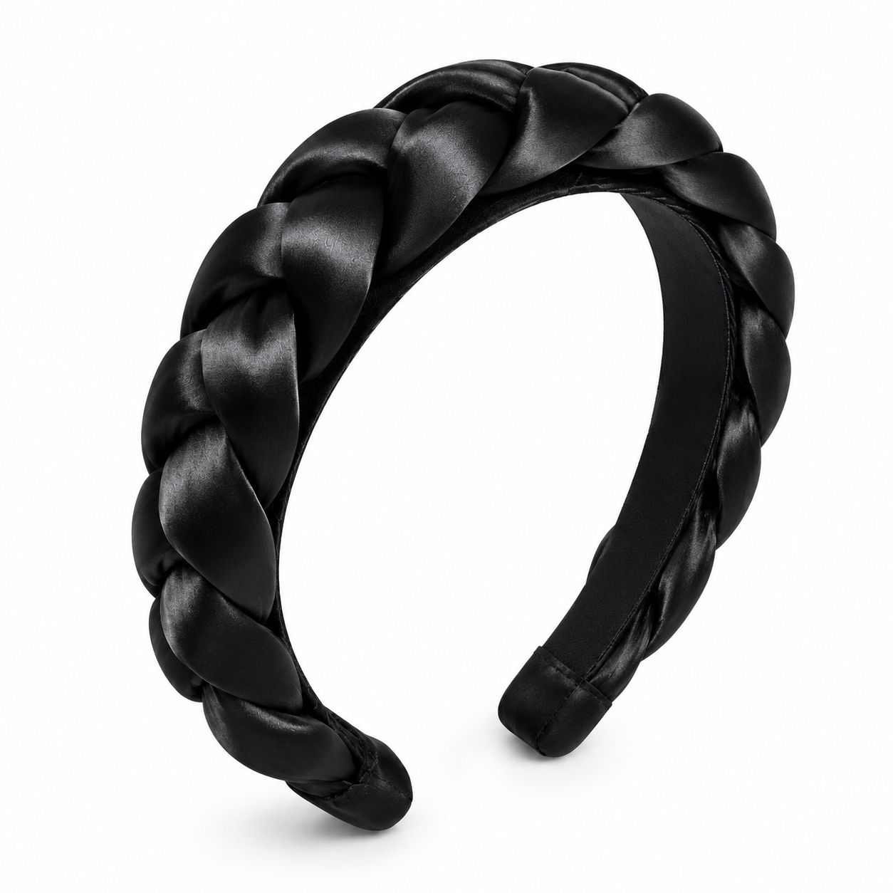 HA008 - Satin Braided Headband