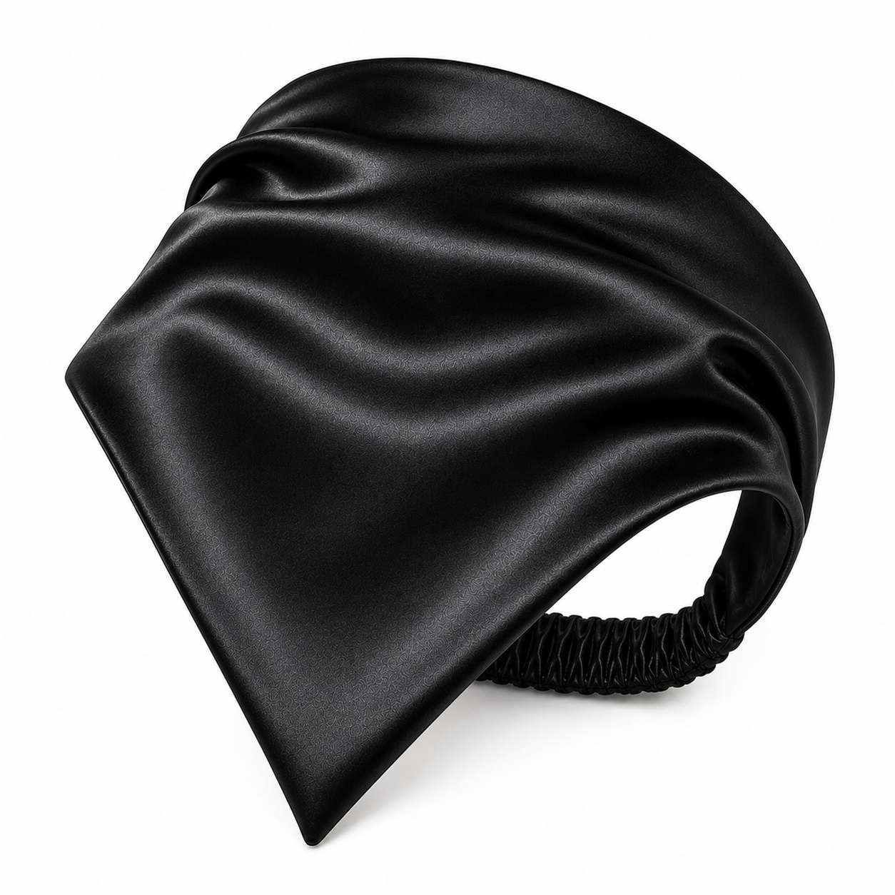HA011 - Elastic Satin Triangle Headband
