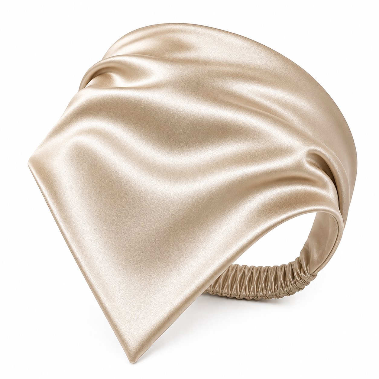 HA011 - Elastic Satin Triangle Headband