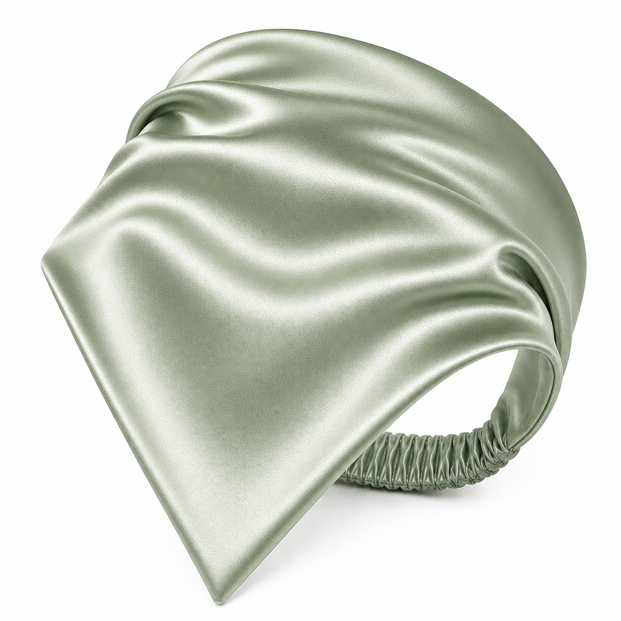 HA011 - Elastic Satin Triangle Headband