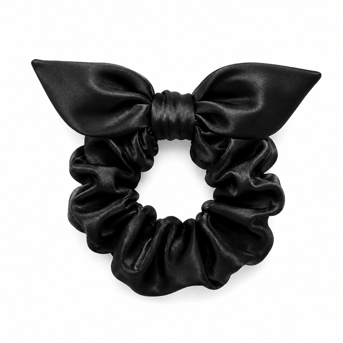 HA013 - Satin Butterfly Bow Scrunchie