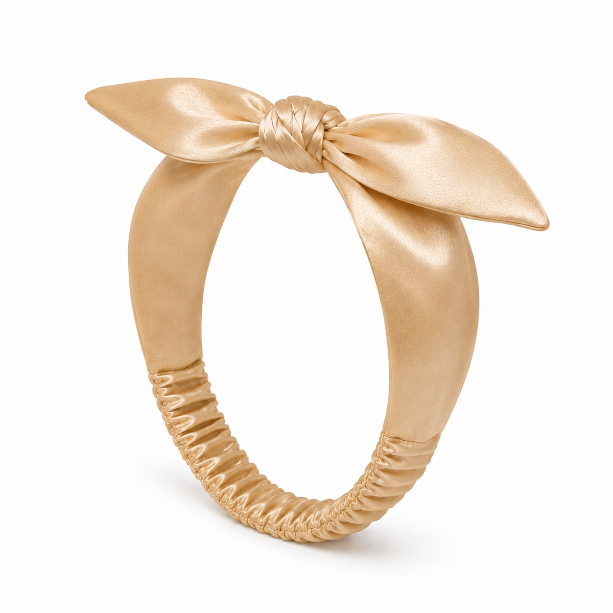 HA014 - Satin Butterfly Bow Headband
