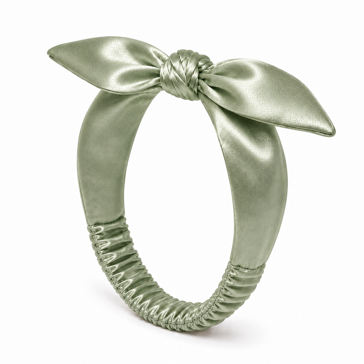 HA014 - Satin Butterfly Bow Headband