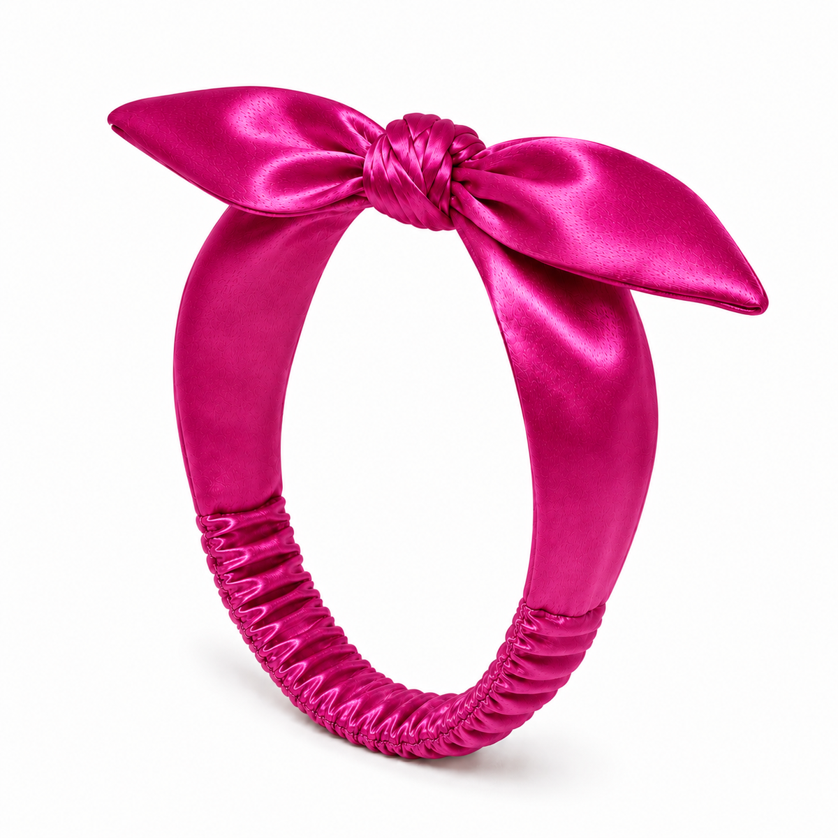HA014 - Satin Butterfly Bow Headband