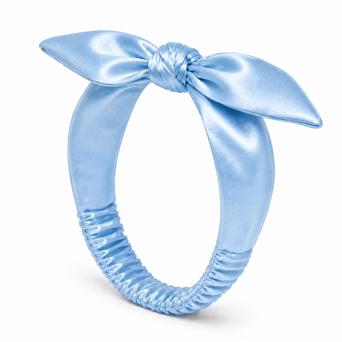 HA014 - Satin Butterfly Bow Headband