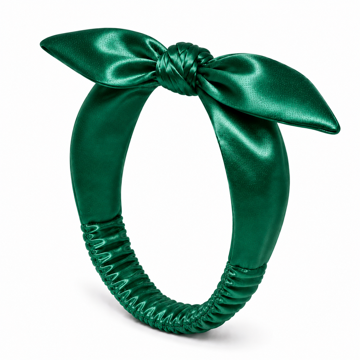 HA014 - Satin Butterfly Bow Headband