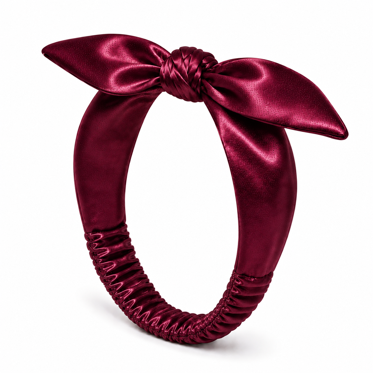 HA014 - Satin Butterfly Bow Headband